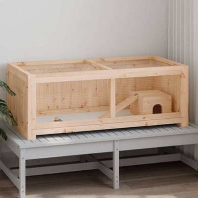 Hamster Cage 104x52x38 cm Solid Wood Fir - Low-Cost Hamster Cage Suppliers