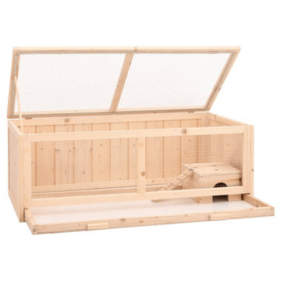 Hamster Cage 104x52x38 cm Solid Wood Fir - 3