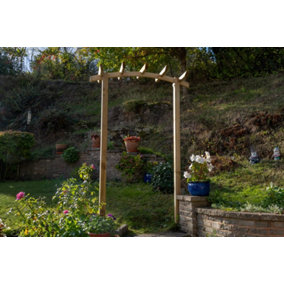 Hanbury Wooden Garden Dome Top Arch