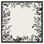 Hand drawn roses (Picutre Frame) / 16x16" / Oak