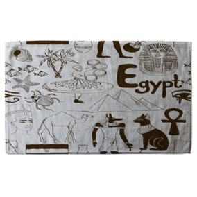 Hand drawn sketch Egypt (Kitchen Towel) / Default Title