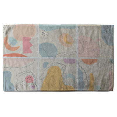 Hand drawn various shapes and doodle objects (Bath Towel) / Default Title Price Comparisons | Compare The Build