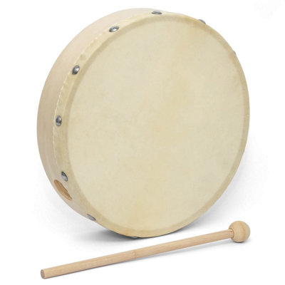 Hand Drum with Beater - Frame Drum