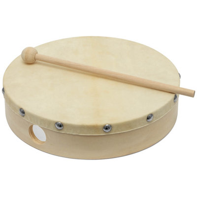 Hand Drum with Beater - Frame Drum