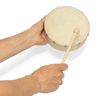 Hand Drum with Beater - Frame Drum