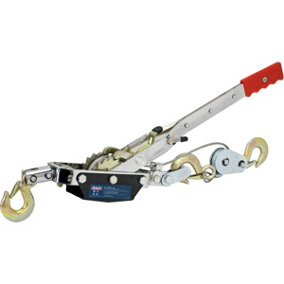 Hand Operated Power Puller - 1500kg Rolling Capacity - Ratchet Safety Device