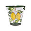 Hand Painted Lemons Outdoor Garden Flower Plant Pot (Diam) 29cm