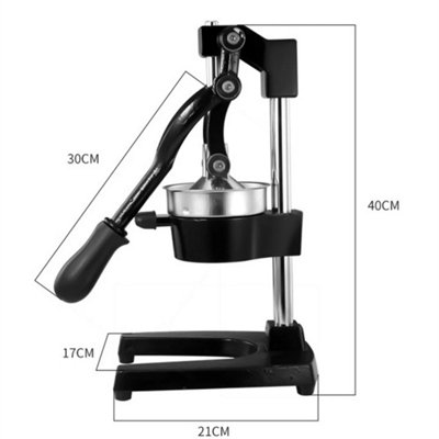 Hand Press Juicer Manual Fruit Juicer Squeezer Machine Citrus Orange