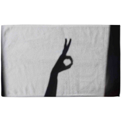 Hand Silhouette (Bath Towel) / Default Title