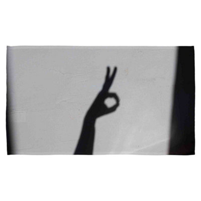 Hand Silhouette Kitchen Towel / Default Title