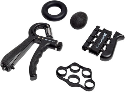 Hand Strengthening set 5 Pack Workout Kit Black