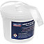 Hand Wipes Bucket - Contains 150 Extra Large Wipes - Removes Oil & Grease