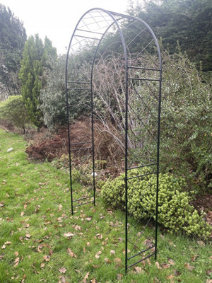 Handa Garden Arch Climbing Plant Arbour (H)240cm (W)120cm (D)36cm - 3