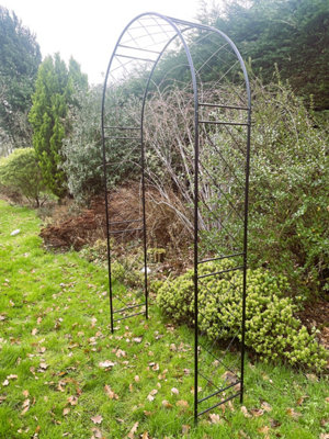 Handa Garden Arch Climbing Plant Arbour (H)240cm (W)120cm (D)36cm - 4