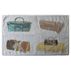 Handbag collage (Bath Towel) / Default Title