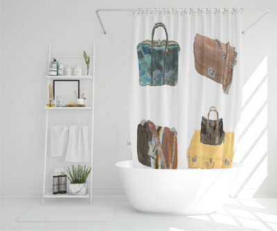 Handbag collage (Shower Curtain) / Default Title Price Comparisons | Compare The Build