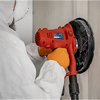 Handheld Drywall Electric Sander 215mm 1050W + 10 Ceramic Discs