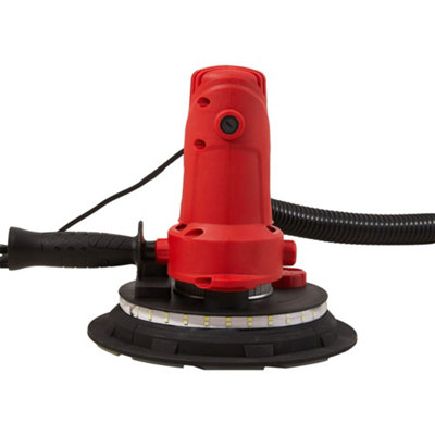 Handheld Electric Drywall Sander with Vacuum Suction & LED Light - Handheld Sander Drywall
