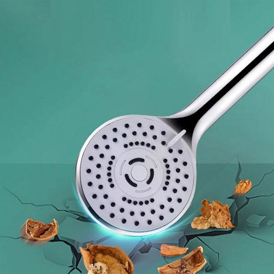 Handheld Large Panel Household Silicone Bathroom Nozzle Head - 4