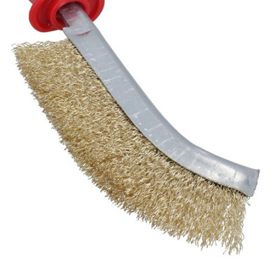 HANDHELD WIRE BRUSH RUST REMOVAL REMOVER CLEANING HAND BRUSHES 1 PACK