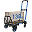 HandiMoova 2in1 70kg sack truck, multi-position 135kg folding platform trolley, multi-function hand truck