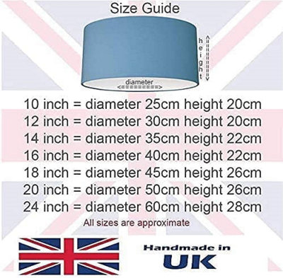 20 inch diameter store drum lamp shade