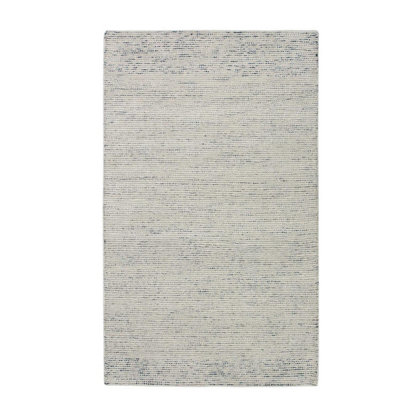 Handmade Luxurious Easy to Clean Modern Grey Wool Dotted Rug for Living Room & Bedroom-120cm X 170cm
