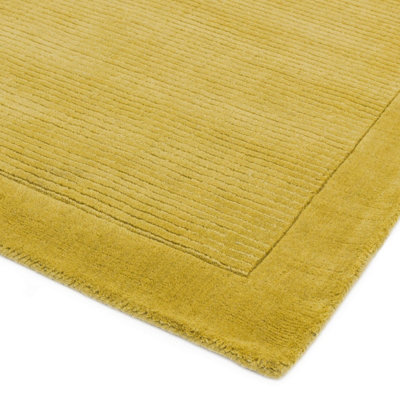 Handmade Luxurious Modern Wool Easy to clean Rug for Bed Room Living Room and Dining Room-68 X 240cm (Runner)