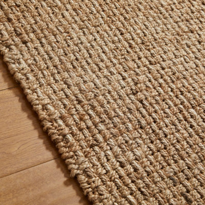 Handmade Modern Natural Easy to Clean Plain Rug for Living Room Dining Room & Bedroom-160cm X 230cm