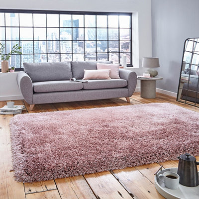 Handmade Modern Plain Shaggy Easy to clean Rug for Bed Room Living Room and Dining Room-200cm X 290cm
