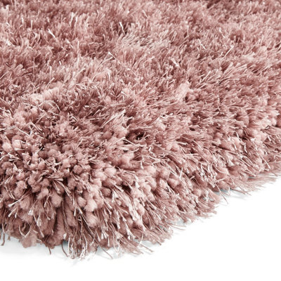 Handmade Modern Plain Shaggy Easy to clean Rug for Bed Room Living Room and Dining Room-80cm X 150cm - 6