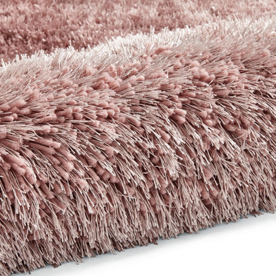 Handmade Modern Plain Shaggy Easy to clean Rug for Bed Room Living Room and Dining Room-80cm X 150cm - 8