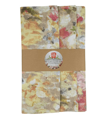 HANDMADE PLACEMATS - GIVERNY SIENNA - 43.5 X 28.5 CM SET OF 2