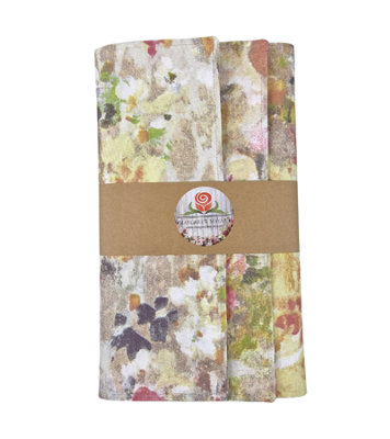 HANDMADE PLACEMATS - GIVERNY SIENNA - 43X29.5 CM SET OF 2