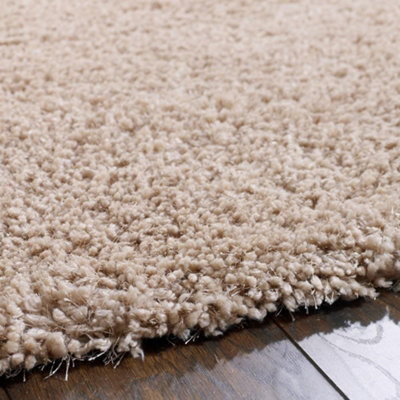 Handmade Rug, 50mm Thickness Plain Shaggy Rug, Modern Luxurious Rug for ...