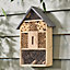 Handmade Wooden Insect Hotel Bug House Bee Butterfly Ladybird Shelter Wildlife Care Garden Gift