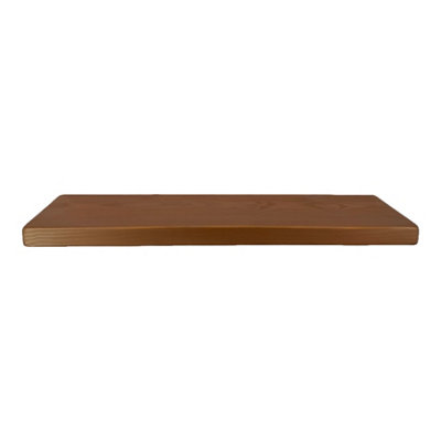 Handmade Wooden Rustic Floating Shelf 175mm Bronze Length of 190cm