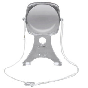 Hands Free Crafts Magnifying Glass - Adjustable Neck Chord - 2.5 X Magnification