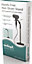 Hands-Free Hair Dryer Stand - Height & Angle Adjustable Hairdryer Holder with Flexible Neck & Heavy Non-Tipping Base - 66x19x19cm