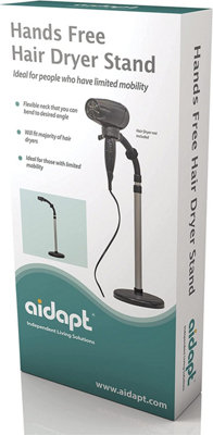 Diy Hands Free Hair Dryer Stand Adjustable Height Hair Dryer Stand