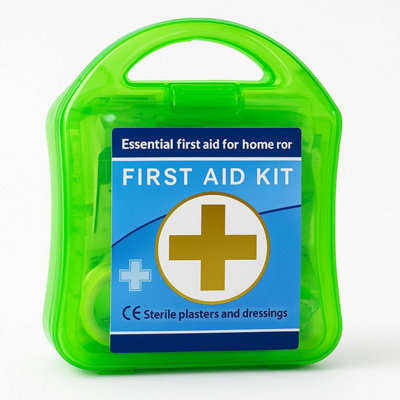 HANDY FIRST AID KIT WORKPLACE OFFICE CATERING HOME TRAVEL EMERGENCY