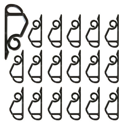 Hang Ups Black Gutter and Shingle Hooks 100/Pack