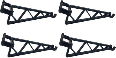 Hanging Basket Brackets for Concrete Fence Posts - Pack of 4 - 4