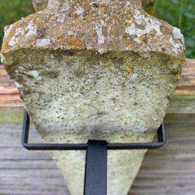 Hanging Basket Brackets for Concrete Garden Fence Posts - Pack of 4