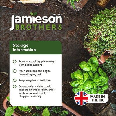 Hanging Basket Compost 60L - 6 months feeding as standard - by Jamieson Brothers - 5
