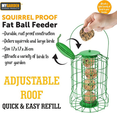 Squirell Proof Fat Block Feeder