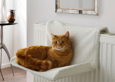 Hanging Cat Radiator Bed White DIY at B Q