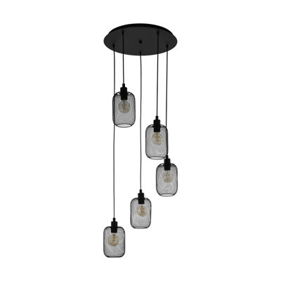 Black hallway deals ceiling lights