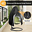 Hanging Egg Chair Cover - BLACK