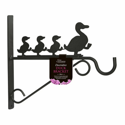 Hanging Flower Basket Bracket - Ducks